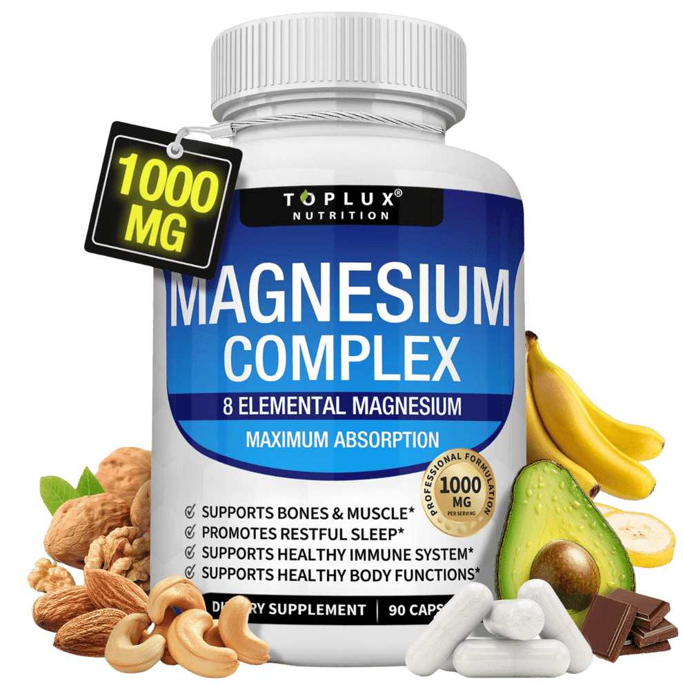 Magnesium Complex™ ❇️ El poder natural 8 en 1 para tu energía, sueño y bienestar