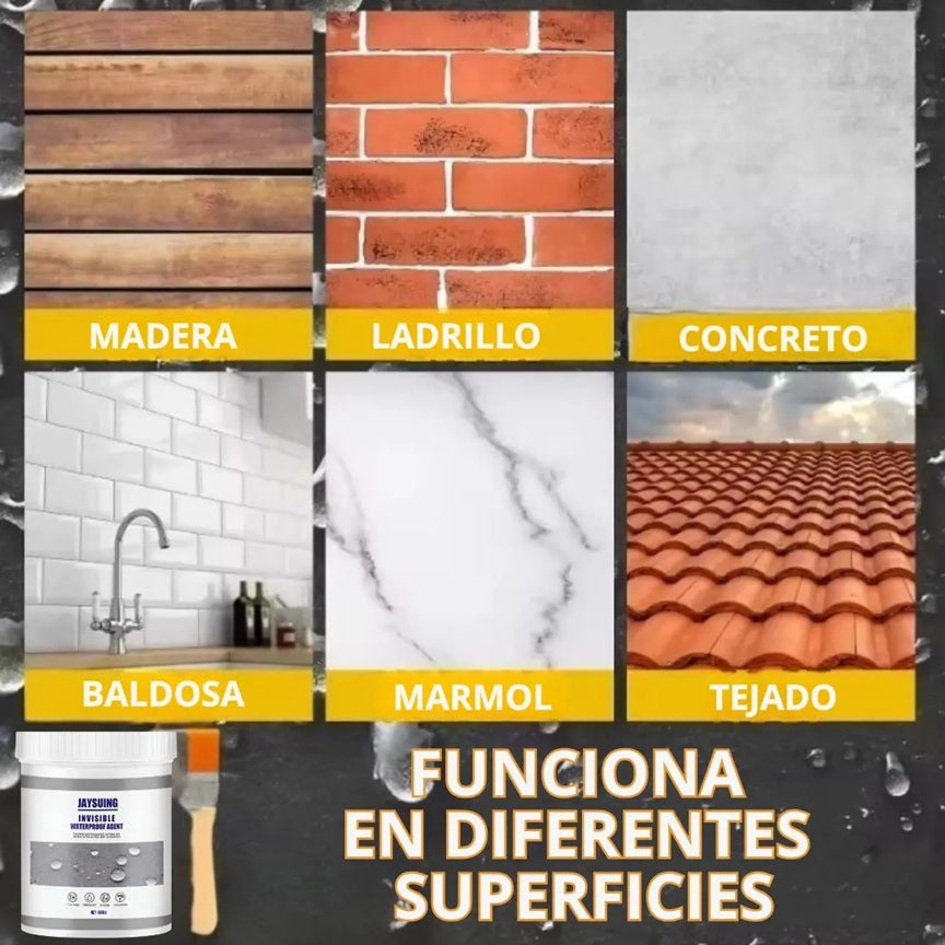 ADIOS FILTRACIÓN | SELLADOR IMPERMEABILIZANTE 500G ⭐