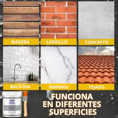 ADIOS FILTRACIÓN | SELLADOR IMPERMEABILIZANTE 500G ⭐