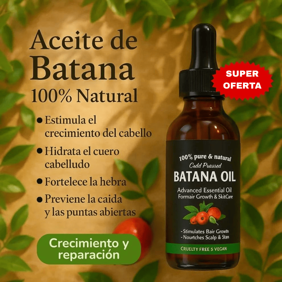 Aceite Batana ORIGINAL: El Secreto Ancestral para Prevenir la Caída del Cabello y Estimular el Crecimiento 🍀